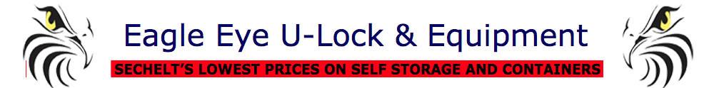 Self Storage in Sechelt | Eagle Eye Ulock Self Storage | Residential and Commercial Storage Facility